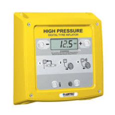 WALL GAUGE AIRTEC XHB HIGH PRESSURE/FLOW 1/2 YELLOW