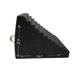 WHEEL STOPPER RUBBER TRUCK - PAIR